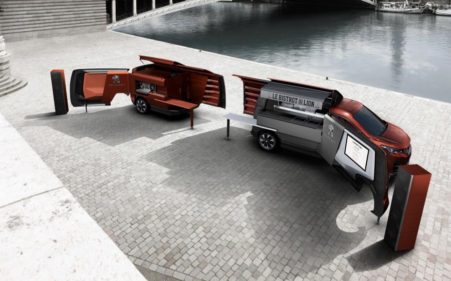  Peugeot Foodtruck Concept 2015 года  (фото 2 из 16)